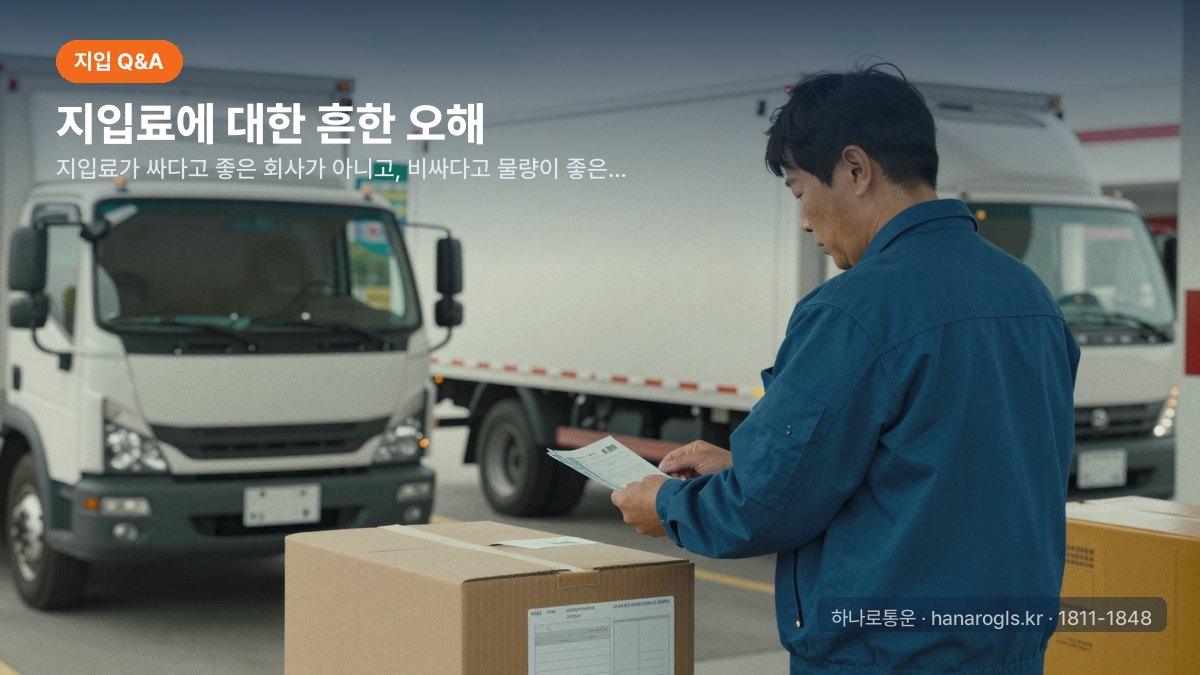 지입료에 대한 흔한 오해